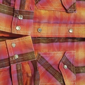 Girls xl western shirt